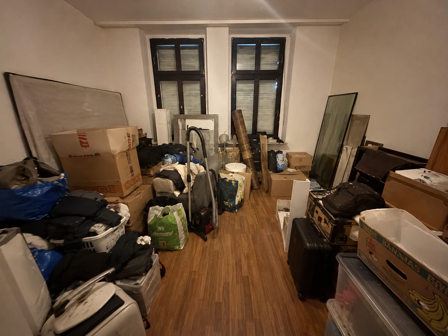 Vorher – Wohnung vor der Entrümpelung in Dortmund
